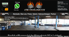 Desktop Screenshot of mietwerkstatt-nf.de