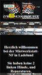 Mobile Screenshot of mietwerkstatt-nf.de